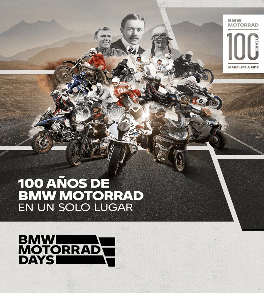 100 años bmw days motorrad